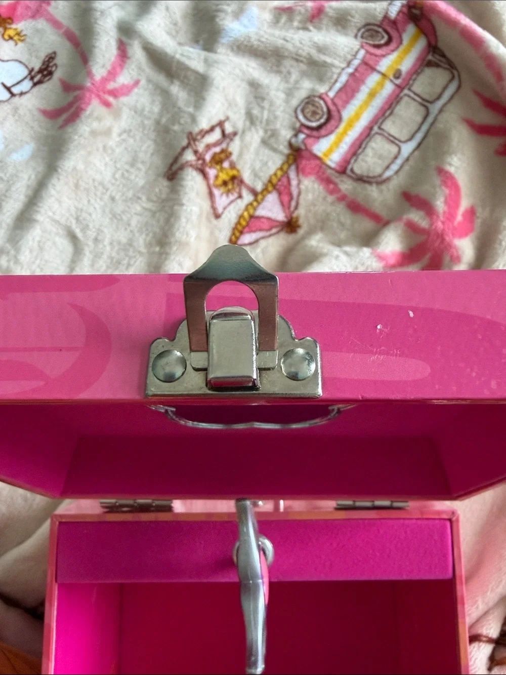 Working Music Box Vintage Y2K Heart Cutie Pink Girls Jewelry Angel Wings Kids